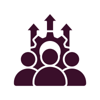 Icône animation et cohésion d’équipe - Leadership féminin collaboratif