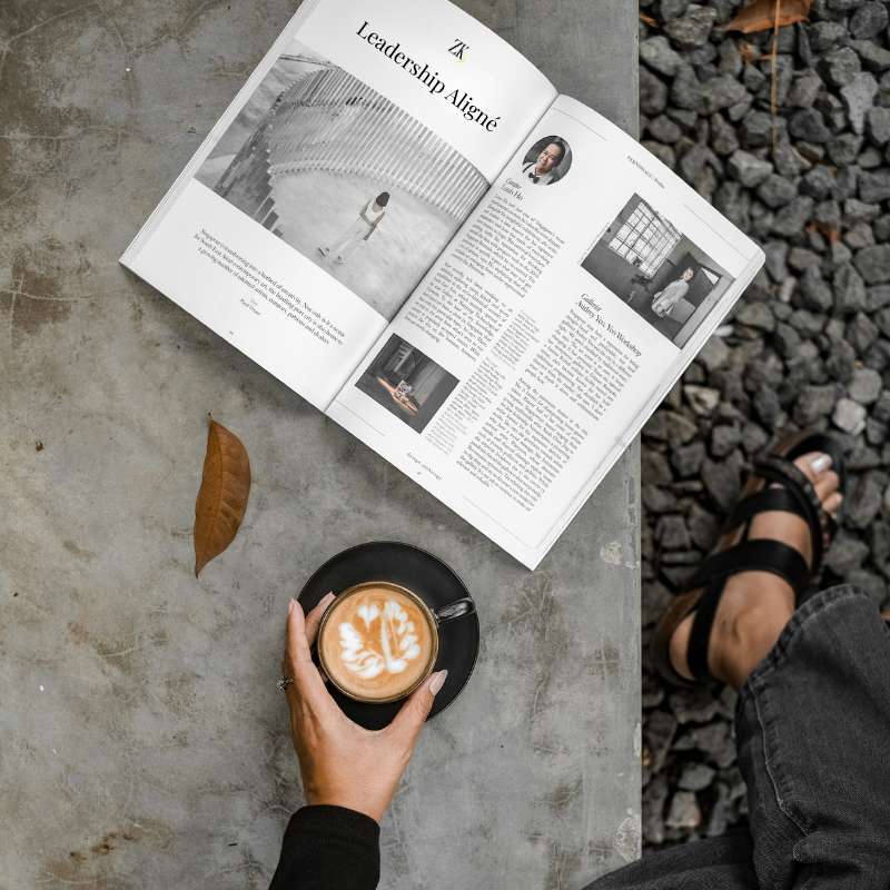 magazine leadership in and out zina k